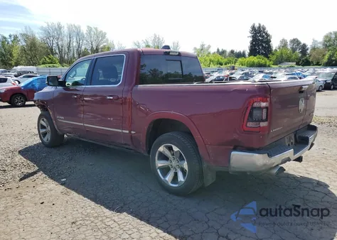 2022 Ram 1500 Limited из США, поврежденный, VIN 1C6SRFHM8NN192388